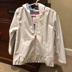 nwot billabong hooded rain jacket